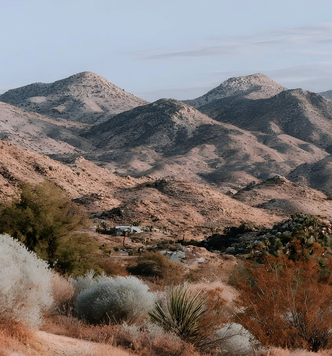 California City, California landscape and real estate