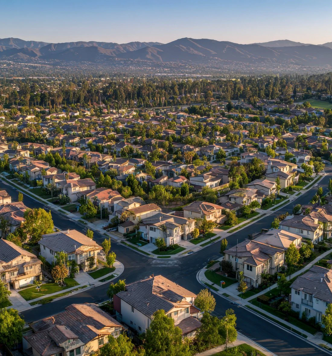 Valencia / Santa Clarita, California landscape and real estate